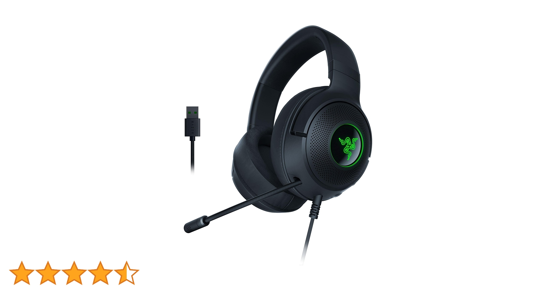 Amazon.co.jp: Razer Kraken V3 X 有線USBゲーミングヘッド